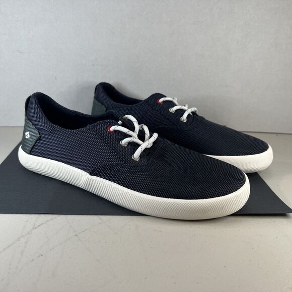 Sperry Kids Bodie Washable Shoe Kids US 5M Blue/White / Red Lace-Up SCK262895 - Picture 1 of 8